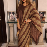 MADHOO SHAH I BROWN MUL CHANDHERI AVNI I SET OF THREE