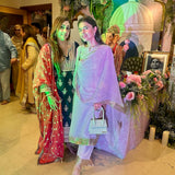 TARA KURTA , TROUSERS AND ODHANI - SET OF 3