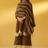 MADHOO SHAH I BROWN MUL CHANDHERI AVNI I SET OF THREE