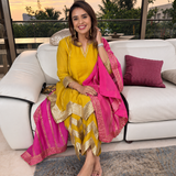 YELLOW AND PINK IRA SET