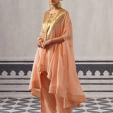 PEACH MIHIKA KURTA SET