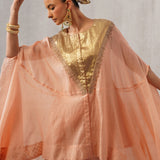 PEACH MIHIKA KURTA SET