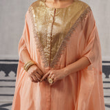 PEACH MIHIKA KURTA SET