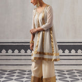 GREY AND PINK DIVI KURTA SET