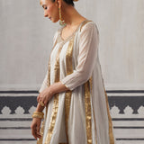 GREY AND PINK DIVI KURTA SET