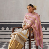 GREY AND PINK DIVI KURTA SET