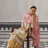 GREY AND PINK DIVI KURTA SET
