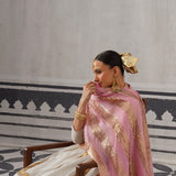 GREY AND PINK DIVI KURTA SET