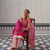 PINK PRIYA KURTA SET
