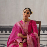 PINK PRIYA KURTA SET