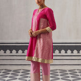 PINK PRIYA KURTA SET