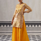 YELLOW ABA KURTA SET