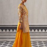 YELLOW ABA KURTA SET