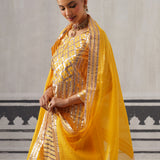 YELLOW ABA KURTA SET