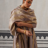 GREY AND PINK DIVI KURTA SET