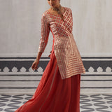 CORAL ABA KURTA SET