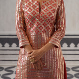CORAL ABA KURTA SET