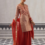 CORAL ABA KURTA SET