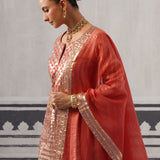 CORAL ABA KURTA SET