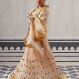CREAM ISHA LEHENGA SET