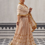 CREAM ISHA LEHENGA SET
