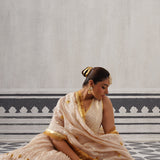 CREAM ISHA LEHENGA SET