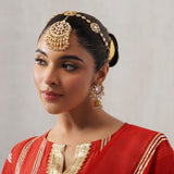 RED KIMI KURTA SET
