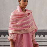 PINK SIMI KURTA SET