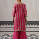 PINK KIMI KURTA SET