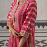 PINK KIMI KURTA SET