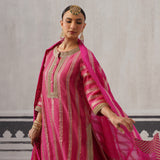 PINK KIMI KURTA SET