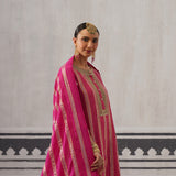 PINK KIMI KURTA SET