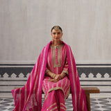 PINK KIMI KURTA SET