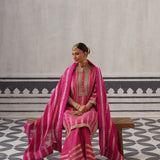 PINK KIMI KURTA SET