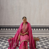 PINK KIMI KURTA SET