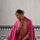 PINK KIMI KURTA SET