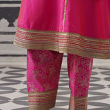 RANI PINK FAZILKA KURTA SET