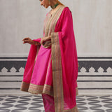 RANI PINK FAZILKA KURTA SET