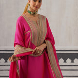 RANI PINK FAZILKA KURTA SET