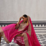 RANI PINK FAZILKA KURTA SET