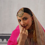 RANI PINK FAZILKA KURTA SET