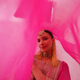 RANI PINK FAZILKA KURTA SET