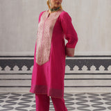 RANI PINK FAZILKA KURTA SET