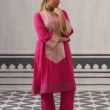 RANI PINK FAZILKA KURTA SET