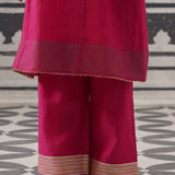 RANI PINK FAZILKA KURTA SET