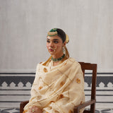 CREAM IRA KURTA SET