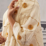 CREAM IRA KURTA SET