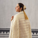 CREAM KIMI KURTA SET