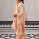 PEACH TARA KURTA SET