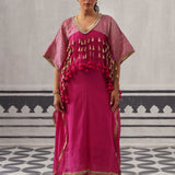 RANI PINK SUVI KAFTAN SET
